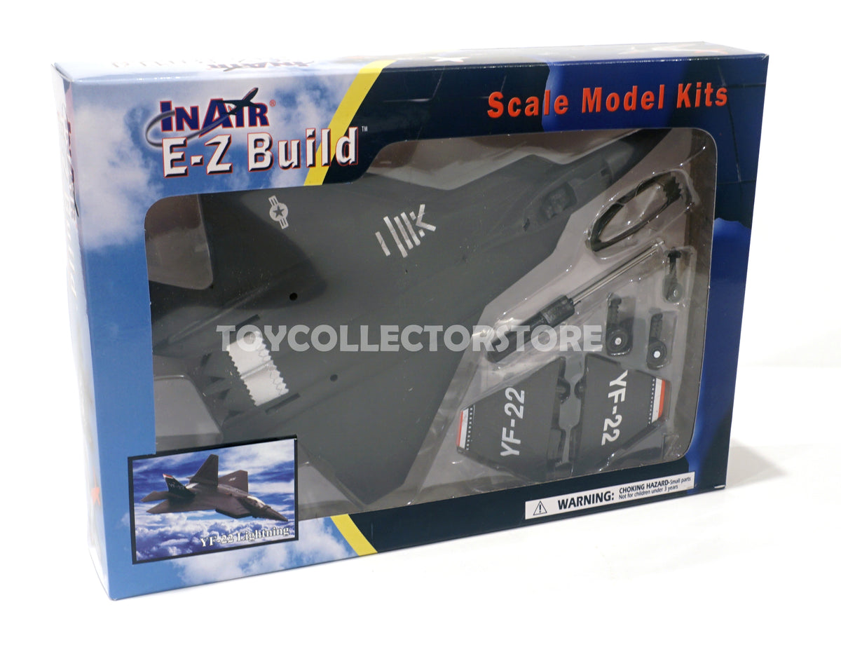 YF-22 Lightning InAir E-Z Build 1/72 scale Lockheed Martin F-22 Lightn ...